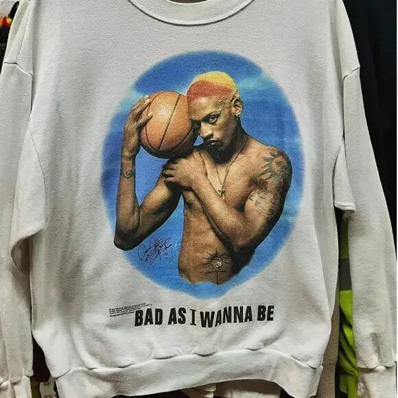 Vintage 1996 Dennis Rodman “Bad As I Wanna Be” Crewneck Sweatshirt
